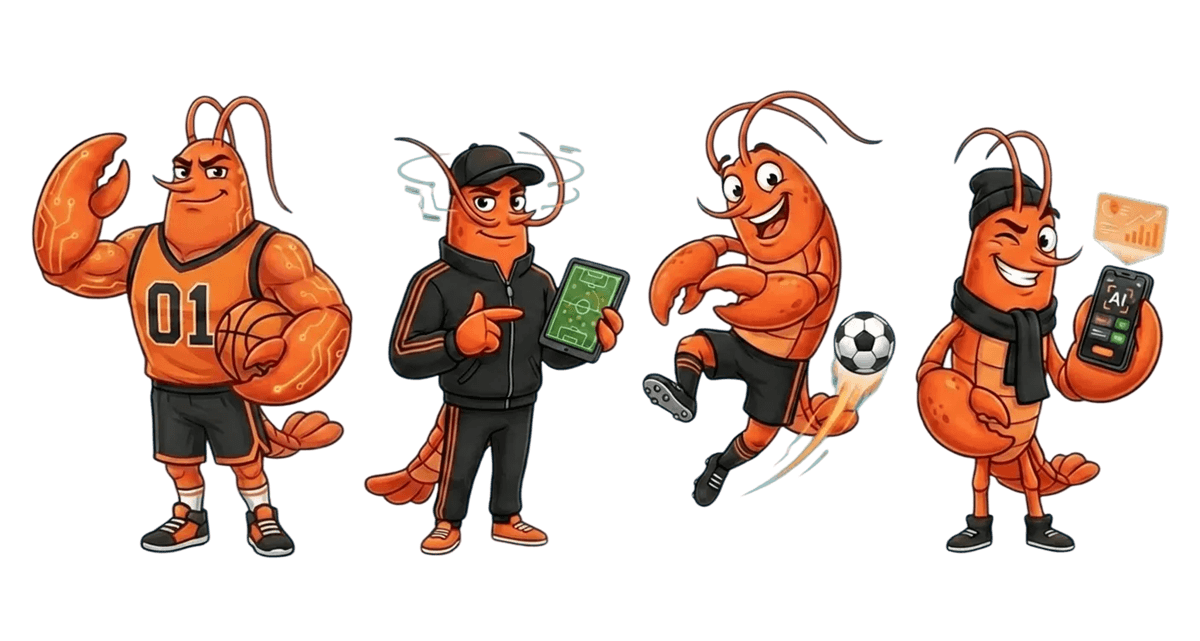 ClawClash mascots